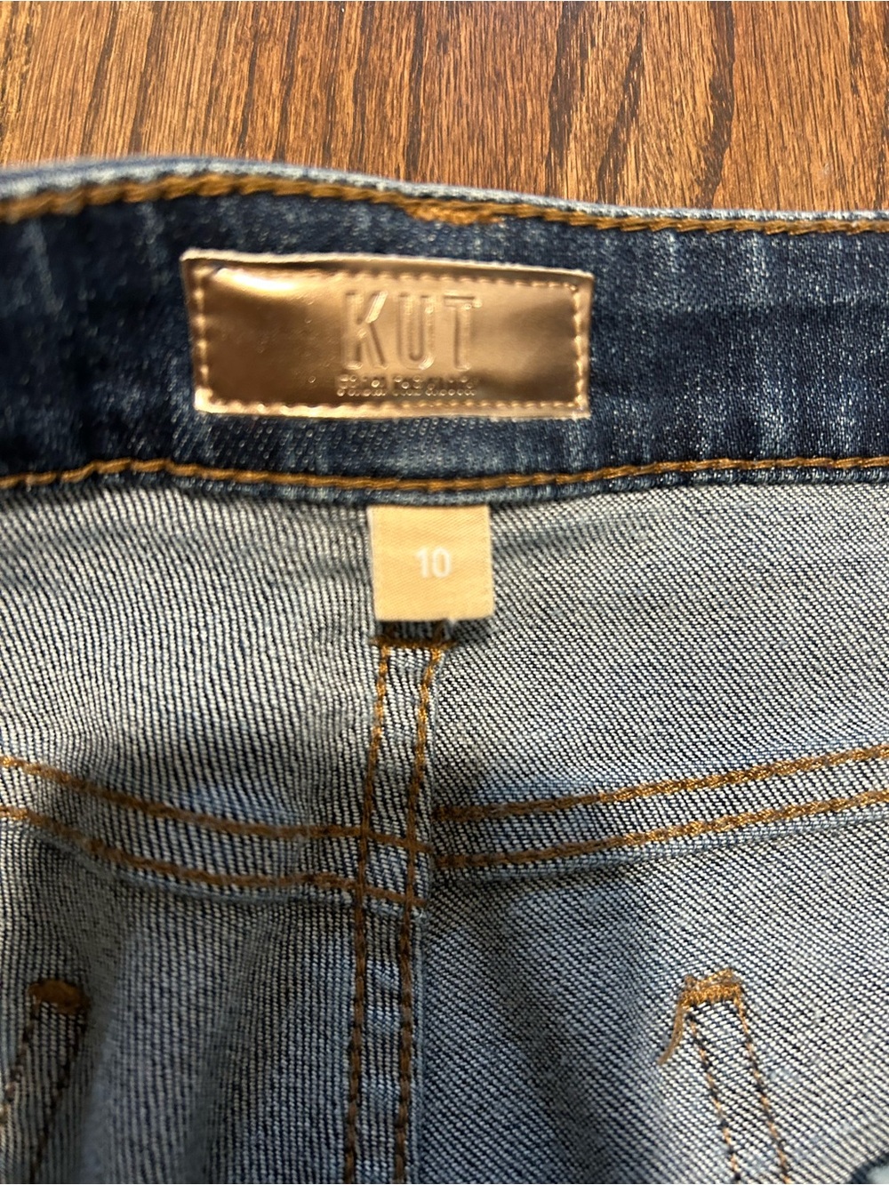 Kut from the Kloth Catherine Boyfriend Jeans Dark Wash Women’s - Picture 3 of 9